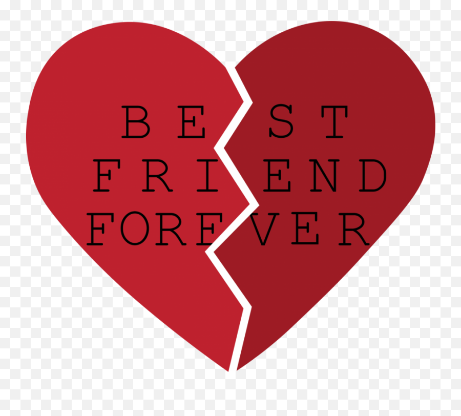Library Of Best Friend Heart Vector Library Png Files - Best Friend Broken Friendship Emoji,Cupid Emoji