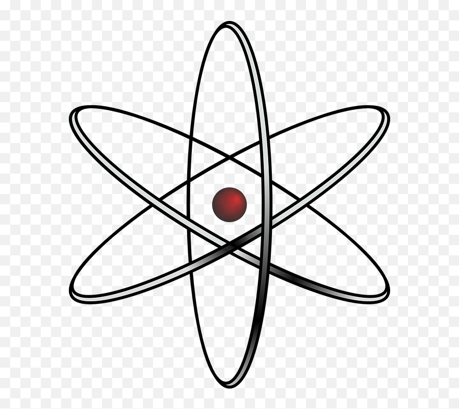 Atomic Nucleus Atom Science - Atom Clipart Emoji,Mushroom Cloud Emoji