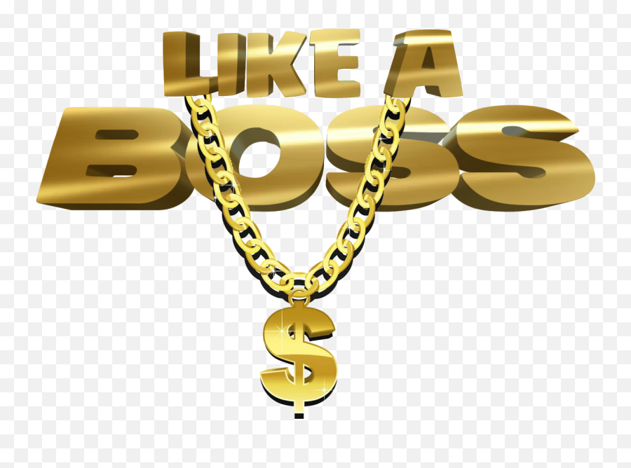 Like Likeaboss Boss Gold Golden Thug - Chain Emoji,Thug Life Emoji