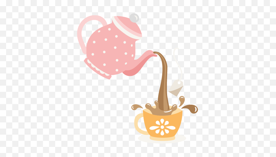 Pouring Teapot Clipart - Clipartix Pouring Teapot Clipart Emoji,Teapot Emoji