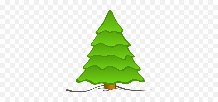 Christmas Tree Christmas Vectors - Plain Christmas Tree Clipart Emoji,Christmas Tree Emoticon