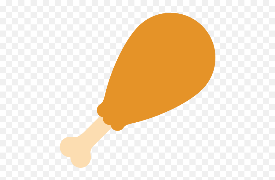Fxemoji U1f357 - Chicken Leg Emoji Facebook,Emoji Ice Cream