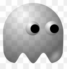 Ghost Baddie Pacman - Silver Ghosts Png Emoji