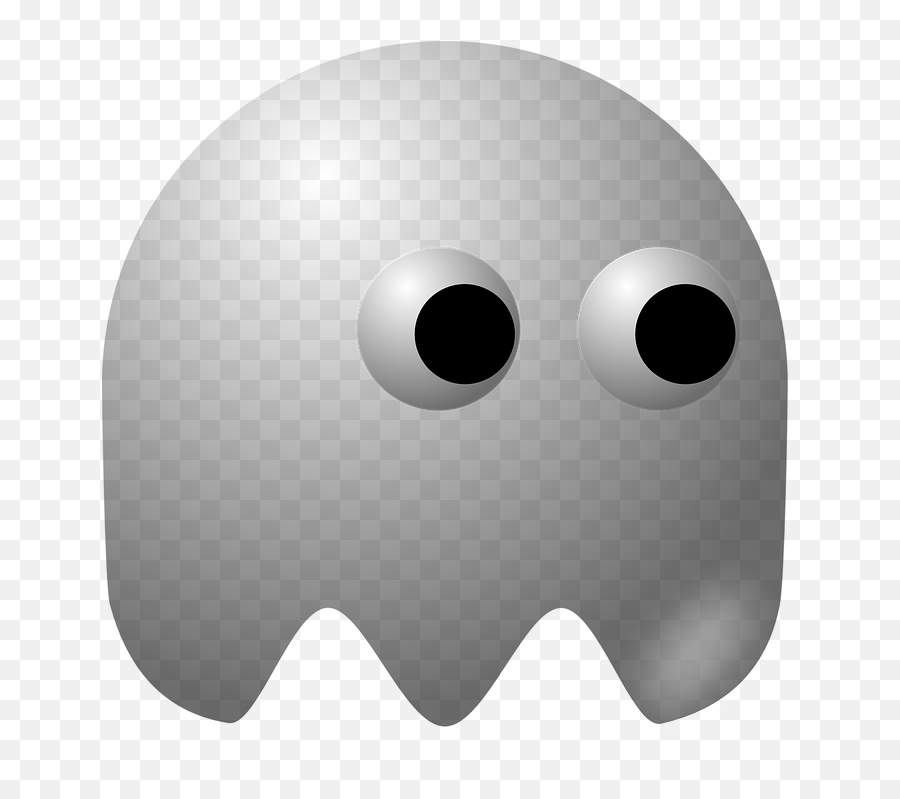 Ghost Baddie Pacman - Pac Silver Ghosts Png Emoji,Ghost Emoticon