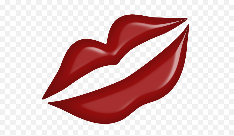 Collection Of Kiss Clipart - Kiss Clipart Png Emoji,Kissing Lips Emoji