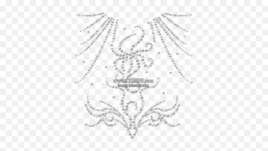 Bling Rhinestone Transfer For Gym Suit - Motif Emoji,Emoji Level 109