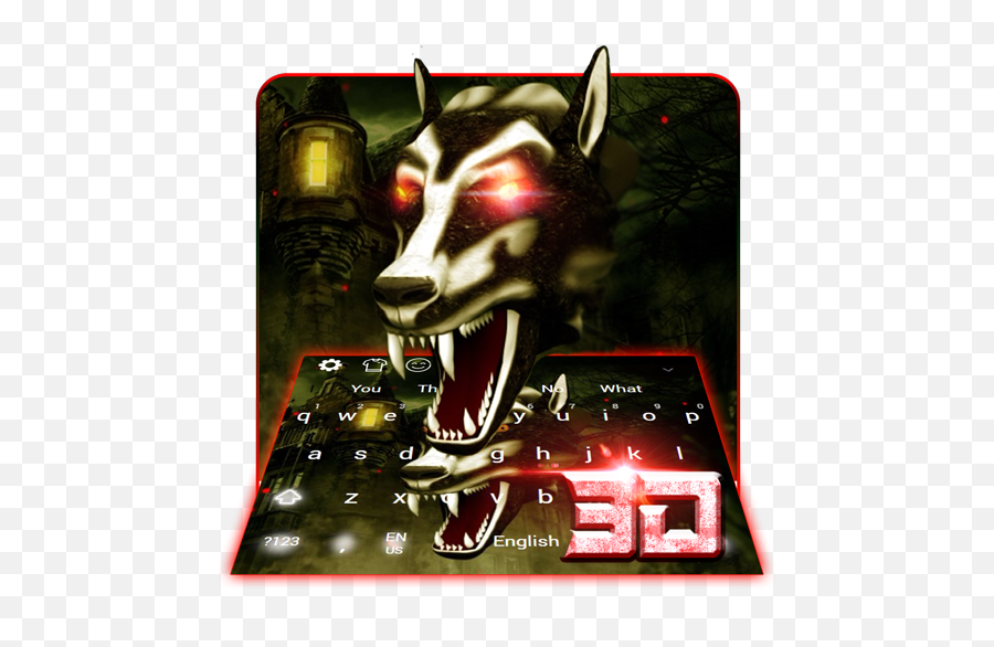 Roar Horror Wolf Keyboard U2013 Google Play U2011sovellukset - Fiction Emoji,Growl Emoji