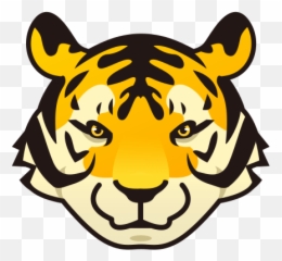 Tiger Emoji For Facebook Email Sms - Cartoon Tiger Head Clipart,Tiger Emoji