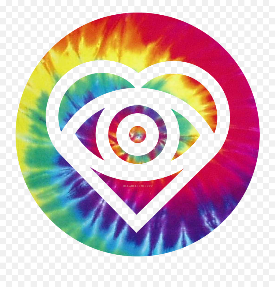 Future Hearts All Time Low Tie Dye Sticker Tye - Future Png All Time Low Logo Future Hearts Logo Emoji,Tie Dye Emoji
