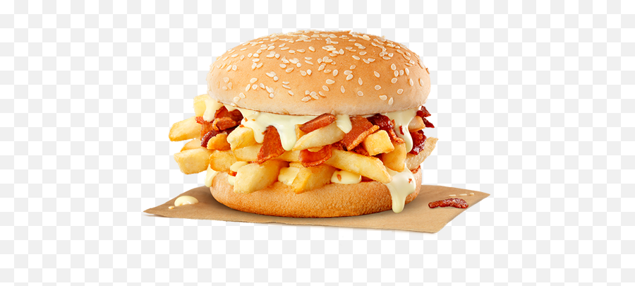 Kids Meals - Hungry Jacku0027s Australia Cheesy Bacon Chip Butty Emoji,Google Cheeseburger Emoji