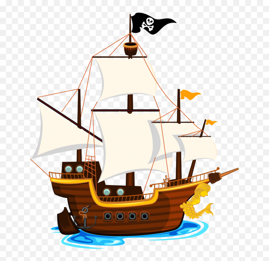 Png Images Vector Psd Clipart Templates - Transparent Background Pirate Ship Clipart Emoji,Sailboat Emoji