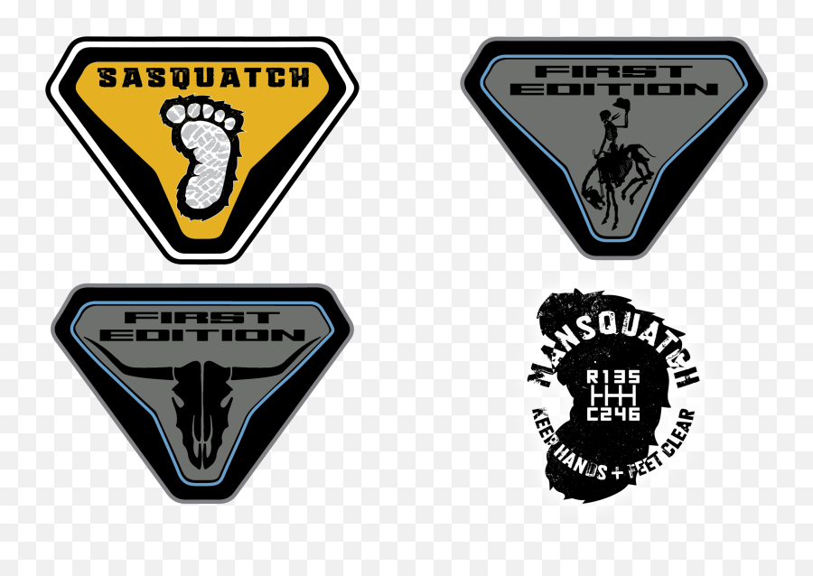 B6g Members - Made Logos Badges Stickers Thread Submit Ford Bronco 2020 Emblems Emoji,Sasquatch Emoji