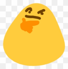 Thinking - Clip Art Emoji,Boi Emoji