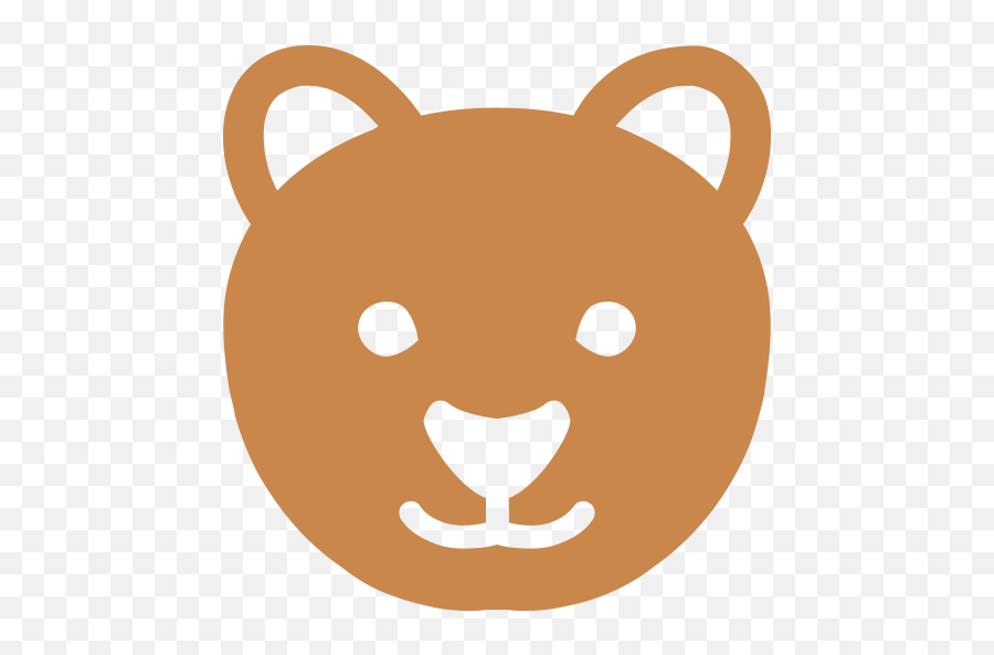 Bear Face Emoji For Facebook Email - Clip Art,Bear Emojis