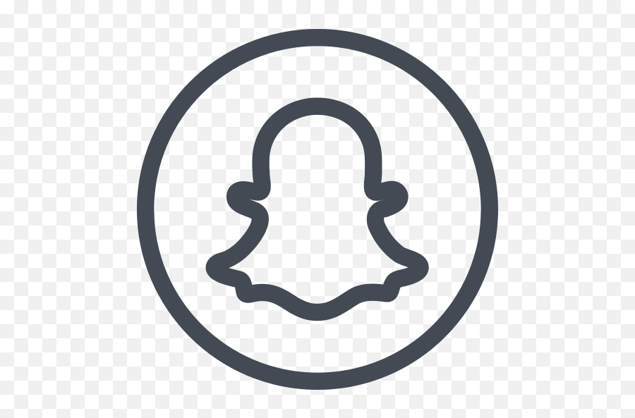 Snapchat Circle Icon At Getdrawings - Snapchat Logo Png Emoji,Emoji Faces Snapchat