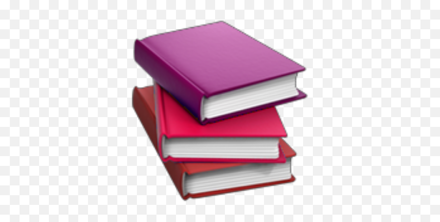 Pink Book Pinkemoji Books Emoji Red Apple Redemoji - Stacked Books Emoji,Books Emoji