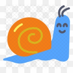 Snail Emoji Icon - Illustration,Snail Emoji