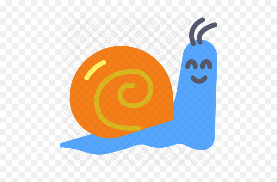 Snail Emoji Icon - Illustration,Snail Emoji