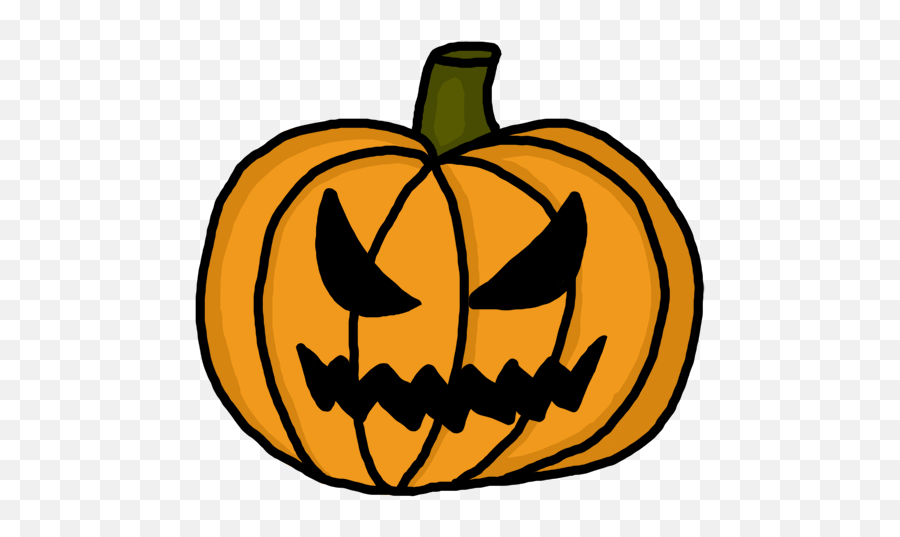 Scared Pumpkin Clip Library Png Files - Transparent Background Halloween Pumpkin Clipart Emoji,Emoji Pumpkin Faces
