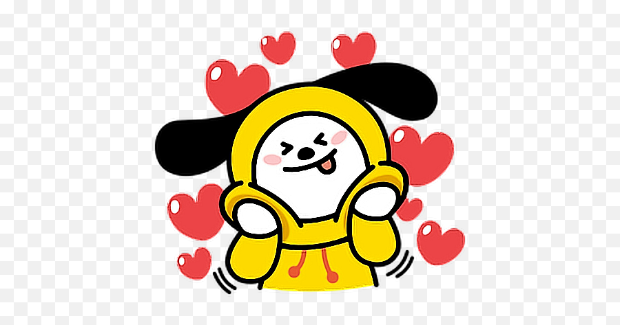 Chimmy Jimin Bts Bt21 Cute Freetoedit - Chimmy Bt21 Cute Emoji,Bt21 Emoji