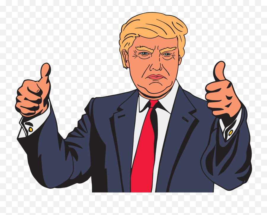 Library Of Trump Png Free Download Images Png Files - Donald Trump Cartoon Transparent Emoji,Donald Trump Emoji