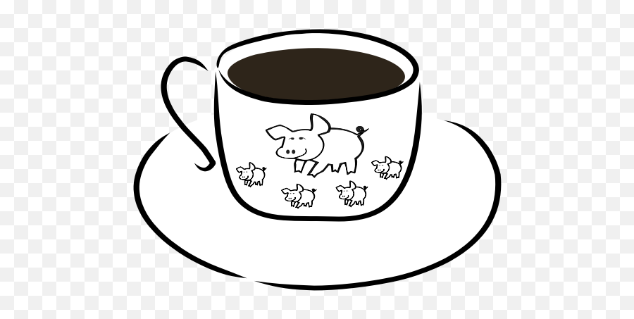 Free Hand Drawing Of A Decorated Coffee Cup - Coffee Cup Emoji,Tea Emoji