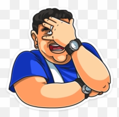 Facepalm Png Free - Clip Art Emoji