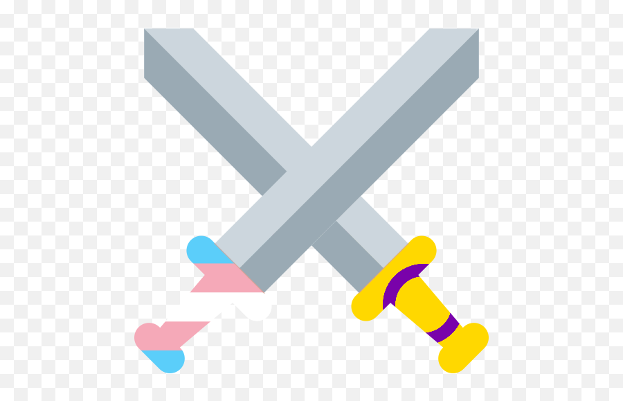 Triple A Single I Made Some Crosses Sword Solidarity - Clip Art Emoji,Cheer Emojis