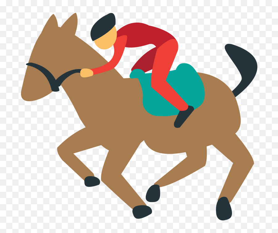 Emojione1 1f3c7 - Práctica Deportiva Emoji,Horse Emoji
