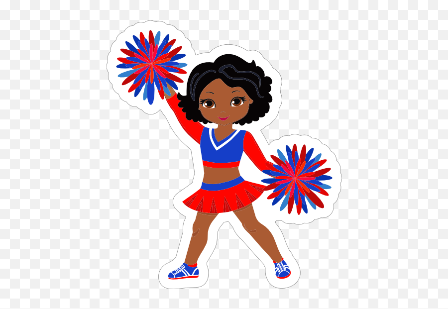 Awesome Cheerleading Sticker - Cheerleading Emoji,Cheerleader Emoji