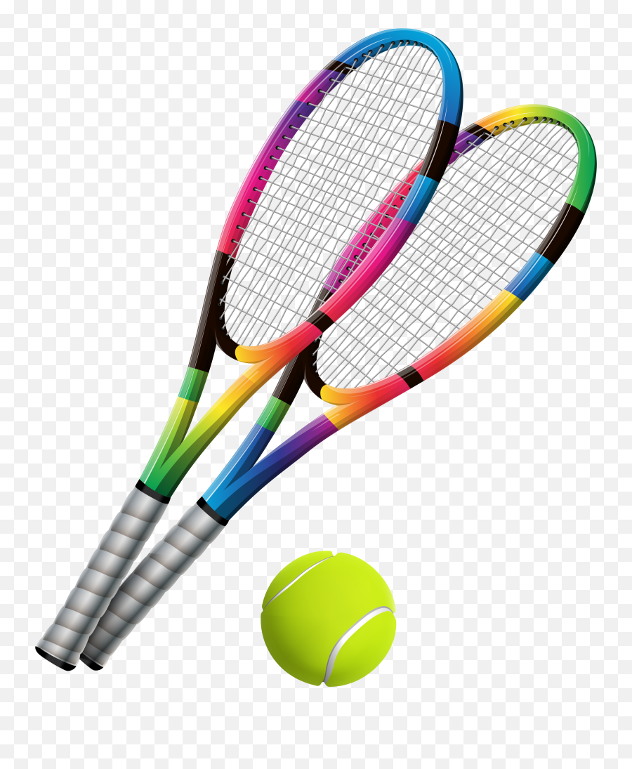 Tennis Racket Clipart - Transparent Clip Art Tennis Emoji,Tennis Emoji