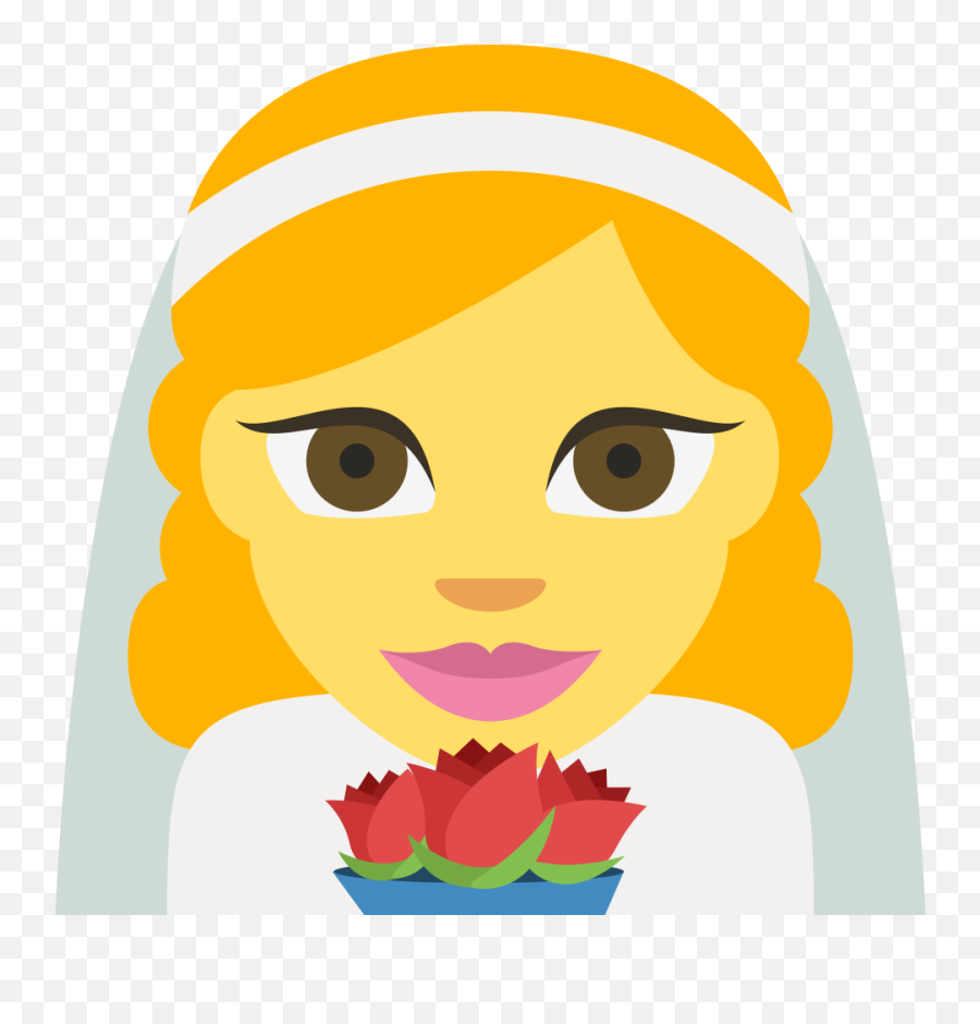 Emojione 1f470 - Bride Emoji Vector,Meme Emoji