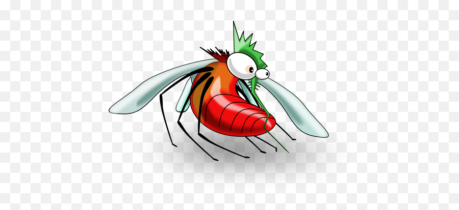 Mosquito Insect Cartoon - Mosquito Clip Art Free Emoji,Mosquito Emoji
