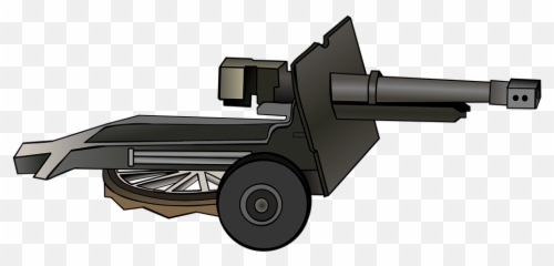 Field Gun World War I 25 Pounder - Ww1 Artillery Png Emoji,Mushroom Cloud Emoji