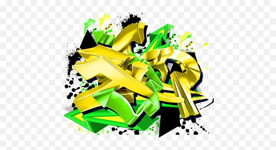 Jamaican Colors Grafitti Psd Official Psds - Jamaican Graffiti Png Emoji,Jamaican Emoji