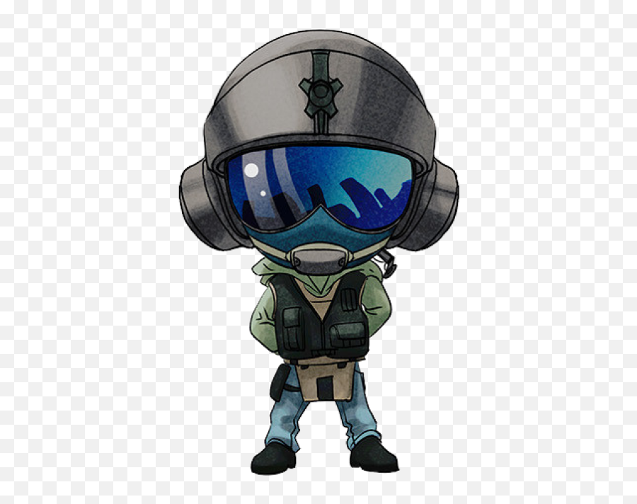 Free Png Images - Rainbow Six Siege Bandit Chibi Emoji,Rainbow Six Siege Emoji