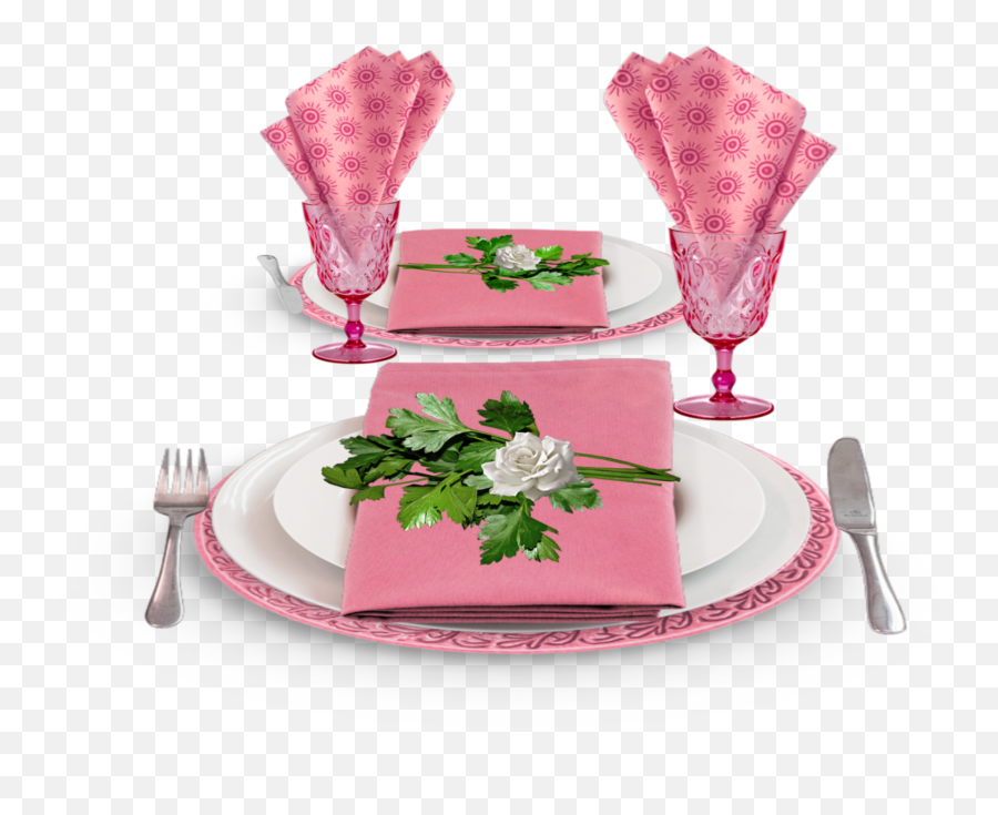 Plate Plates Tableware Flatware Tablesetting Pink Glass - Cake Decorating Emoji,Emoji Napkins