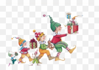 Elf Elves Christmaself Christmaselves - Mary Engelbreit Emoji