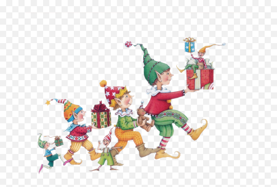 Elf Elves Christmaself Christmaselves - Mary Engelbreit Christmas Emoji,Christmas Elf Emoji