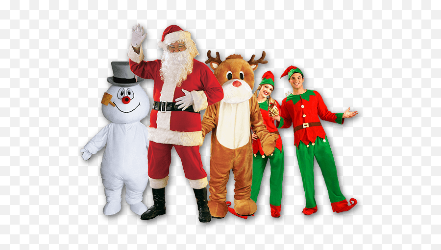Kids Christmas Party Santa Claus For Hire In Ny Clownscom - Santa Claus Emoji,Santa Claus Emoticon