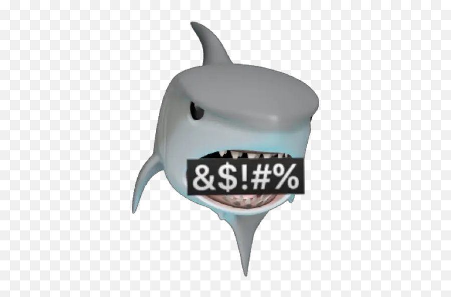 Shark Memoji Stickers For Whatsapp - Cartilaginous Fishes,Shark Emoji