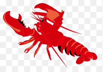 Free Lobster Silhouette Vector - Lobster Clip Art Free Transparent Emoji,Lobster Emoji