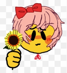 Ray Of Sunshine Sayori Emoji No - Oro Site High School,Sunshine Emoji