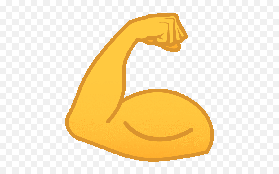 Flexed Biceps People Gif - Emoji Biceps,Bicep Emoji