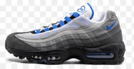 Nike Air Max 95 - Nike Air Max 95 Crystal Blue Emoji,Emoji Tennis Shoes