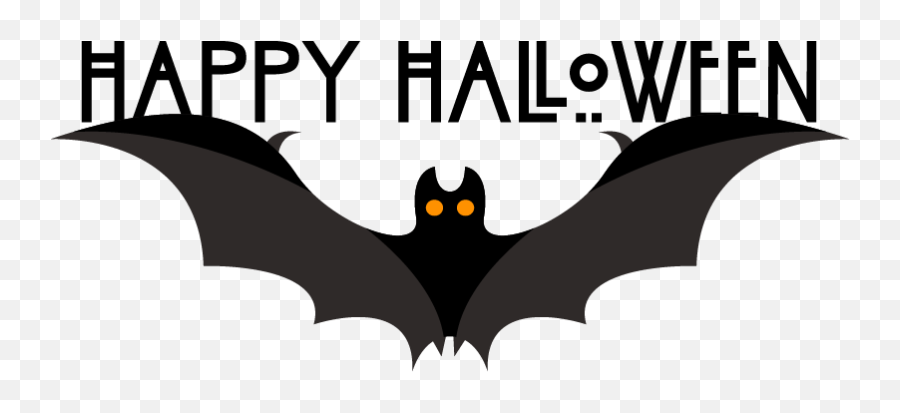 Say Happy Halloween With This Bat - Language Emoji,Bat Emoticon