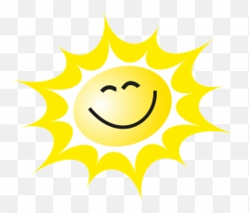 The Sun A Smile The Rays Yellow Sweetheart - Smiley Emoji,Sun Emoji