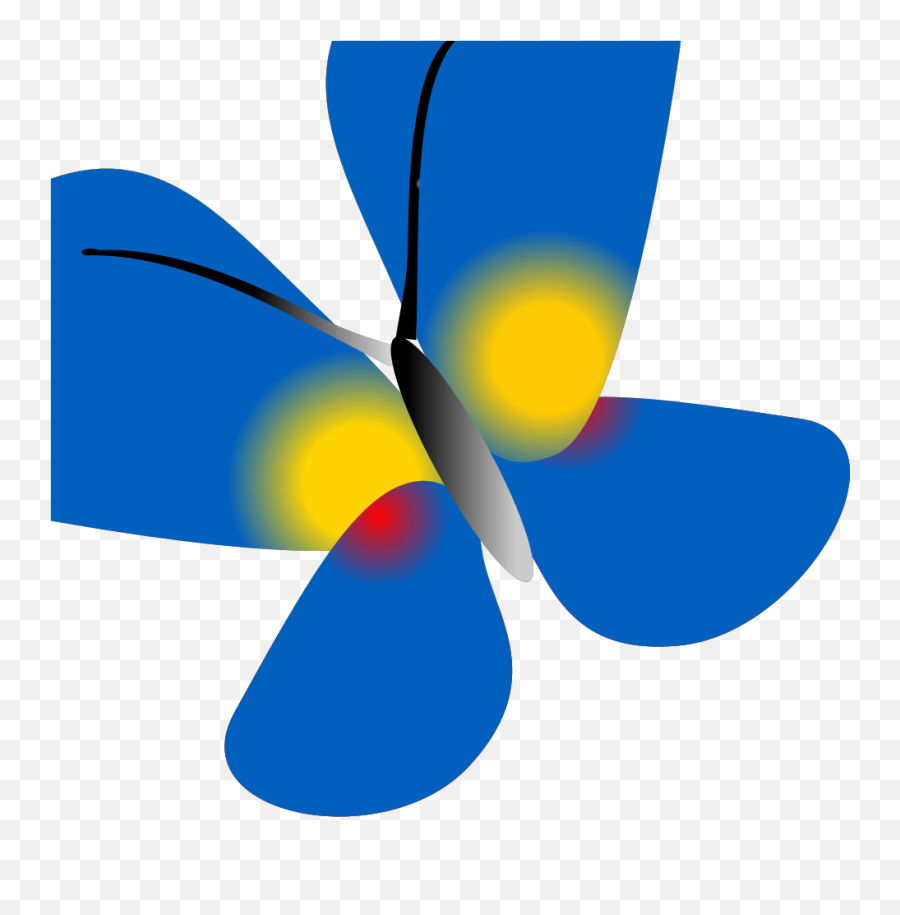 Colombia Flag Butterfly Png Svg Clip - Butterfly Emoji,Colombia Emoji