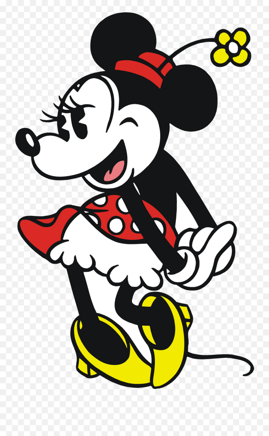 Image By Ethan Shaw - Minnie Mouse With Hat Emoji,Hat Tip Emoji