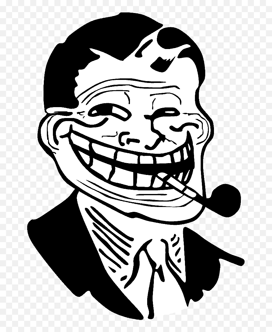 Troll Face Thinking - Thinking Meme Face Png, Transparent Png is free  transparent png image. To explore more similar hd image on PN…